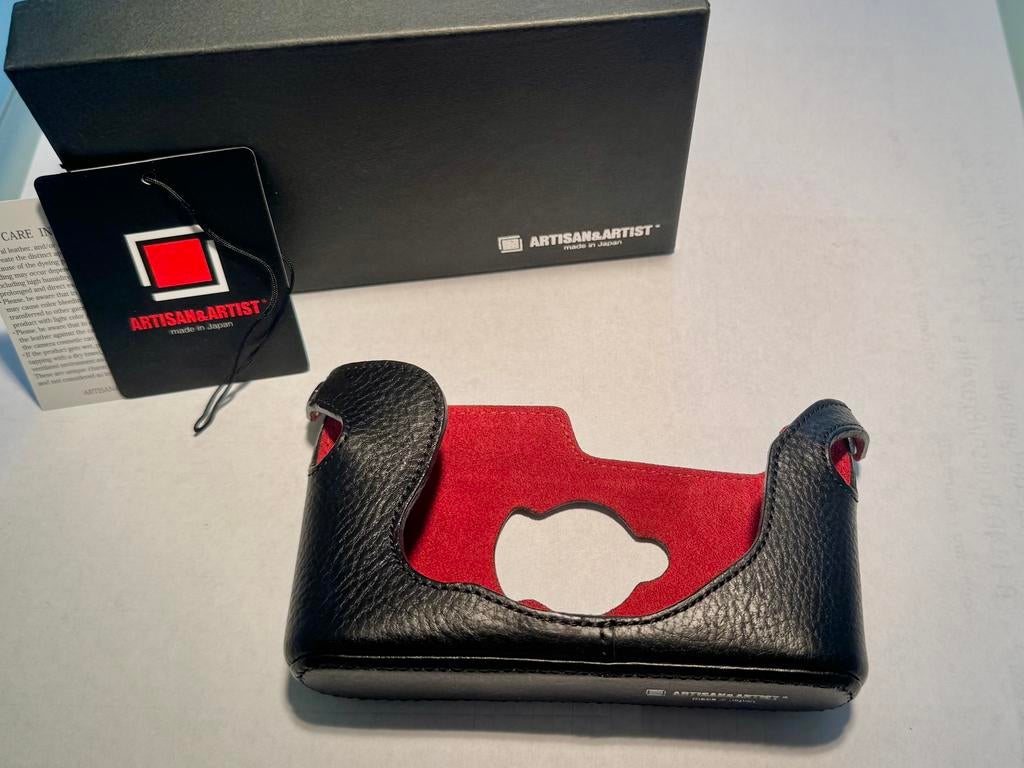 Artisan & Artist halfcase voor Leica M7, Ophalen of Verzenden, Zo goed als nieuw, Overige typen, Overige merken
