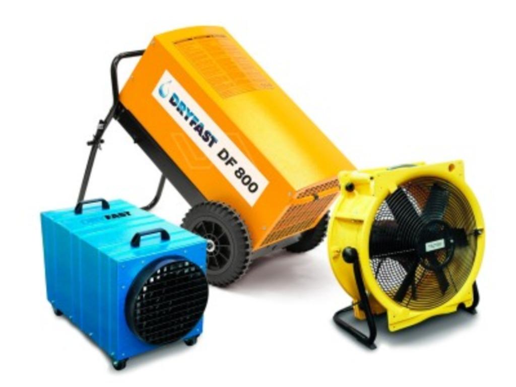 Bouwdroger te huur Mechelen - ZEER SNELLE LEVERING/AFHALING, Doe-het-zelf en Bouw, Ventilatie en Afzuiging, Zo goed als nieuw