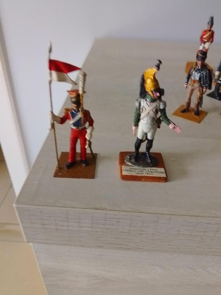 13  tinnen soldaatjes, Antiek en Kunst, Ophalen