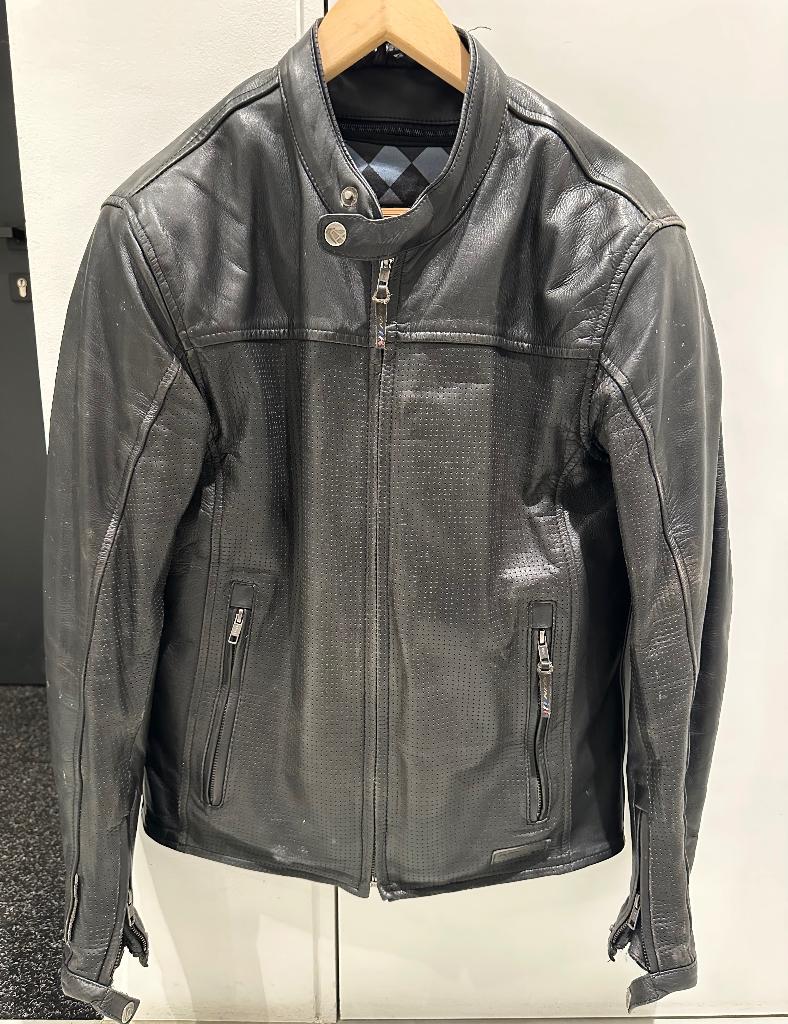 Veste moto cuir Ixon mi saison, Seconde main, Manteau | cuir, Enlèvement, Ixon