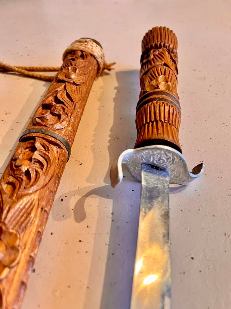 Antiek Thai-Dha zwaard, Antiek en Kunst, Ophalen