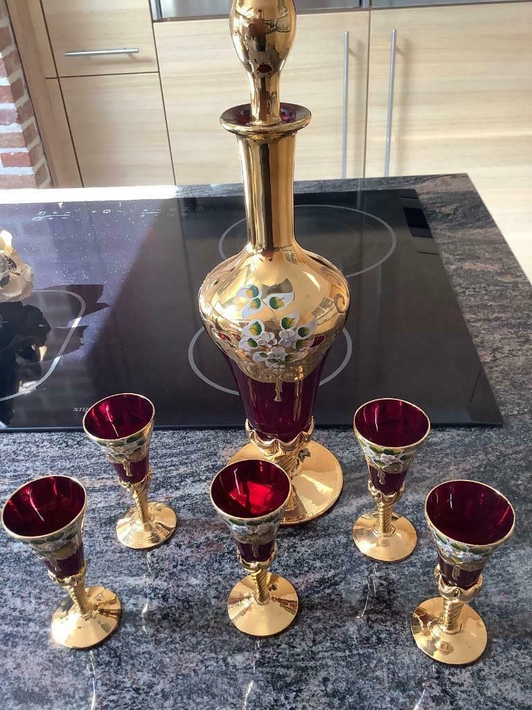 Karaf en glaasjes, Ophalen of Verzenden