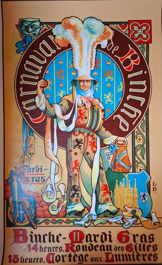 Carnaval Binche - Mardi Gras, Verzamelen, Ophalen of Verzenden