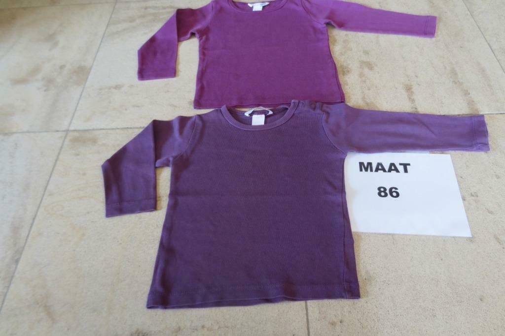 Shirt LM H&M 86 meisjes, Kinderen en Baby's, Babykleding | Maat 86, Gebruikt, Meisje, H&M, Ophalen of Verzenden