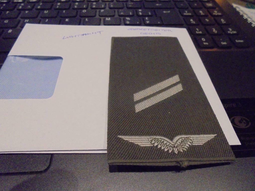 obergefreiter rechts, Verzamelen, Ophalen of Verzenden, Luchtmacht, Embleem of Badge