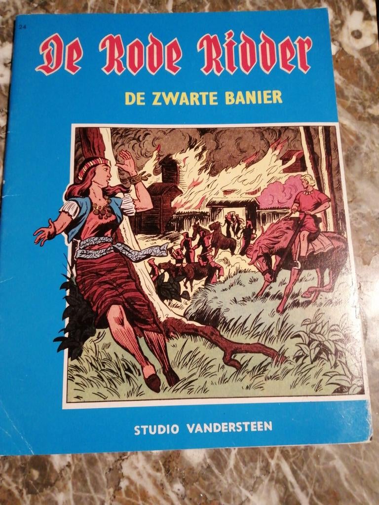 Le chevalier rouge nr 24 la bannière noire, Une BD, Enlèvement ou Envoi, Comme neuf, Willy Vandersteen