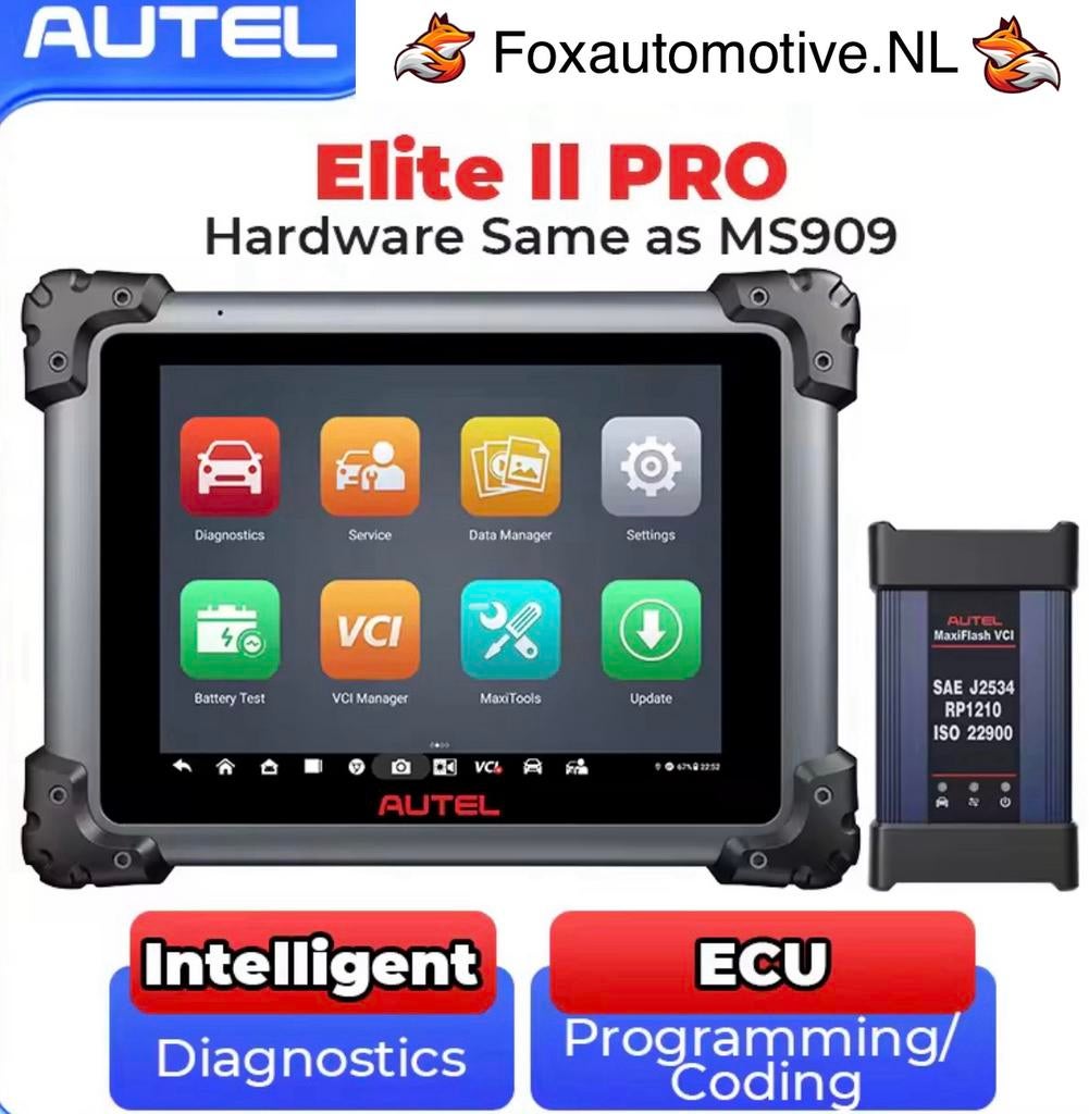 Autel MaxiSys Elite II Pro Diagnostic Tools J2534, Auto diversen, Autogereedschap, Ophalen of Verzenden