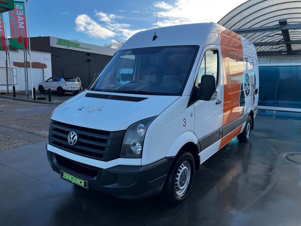Volkswagen Crafter,eerste eigenaar,trekhaak, gekeurd vr verk, Euro 5, Zwart, 4 cilinders, Volkswagen