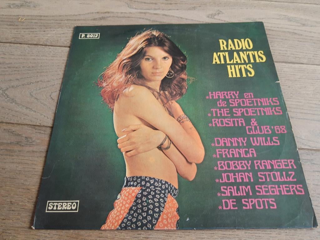 Lp : Radio Atlantis hits, Ophalen of Verzenden, Zo goed als nieuw