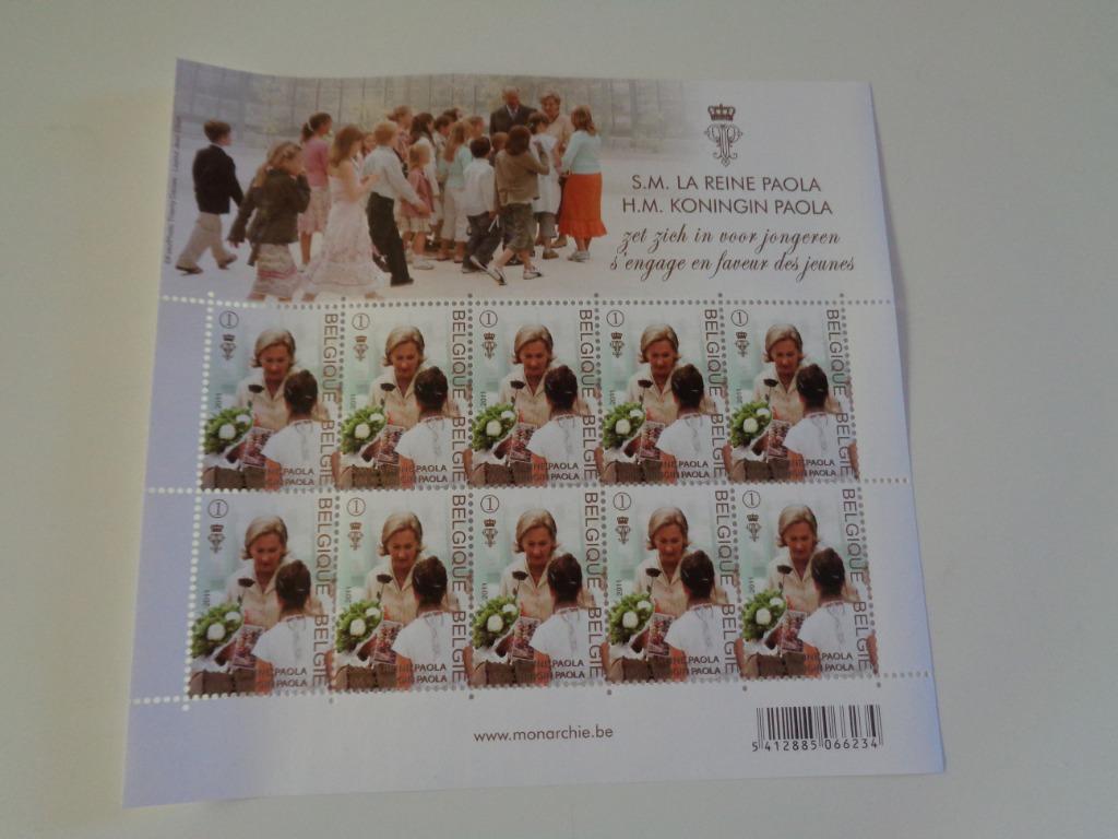 Collection Timbre S.M La Reine Paola. Neuf, Enlèvement ou Envoi, Non oblitéré, Neuf, Autre
