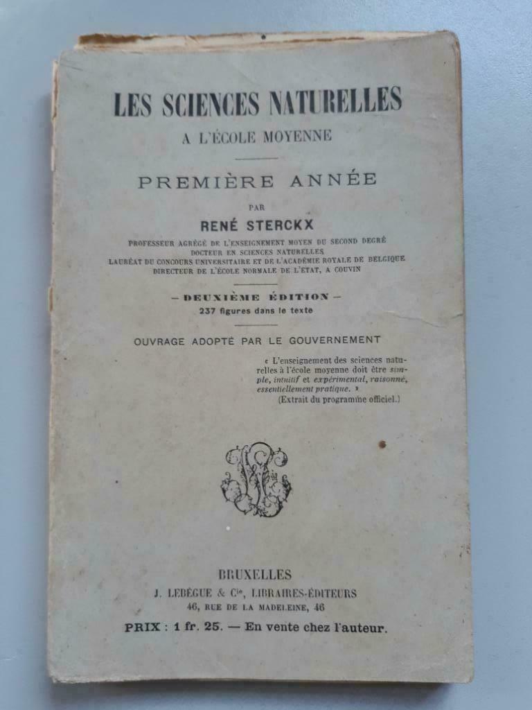 Les sciences naturelles à l'école moyenne, Enlèvement ou Envoi, Utilisé, Physique