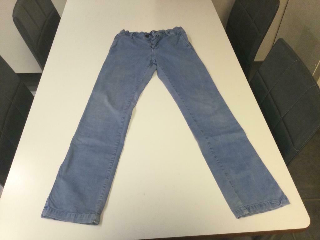 Blauwe zomerbroek maat 152, Ophalen of Verzenden, Gebruikt, Jongen, Broek