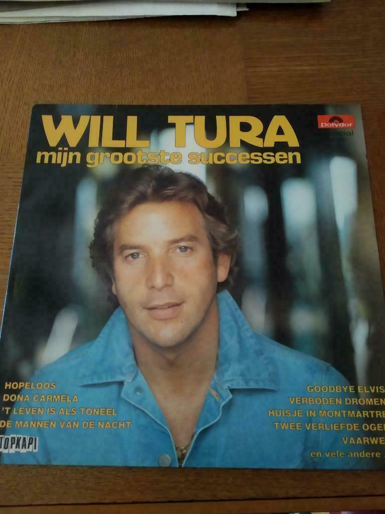 LP Will Tura, Rob De Nijs, Adamo, Eddy Wally..., Cd's en Dvd's, Ophalen of Verzenden