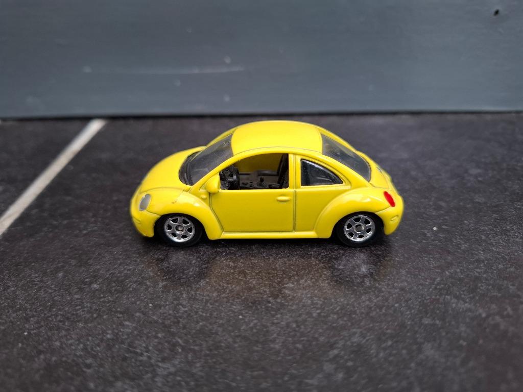 Speelgoed auto VW Volkswagen New Beetle - Welly, Ophalen of Verzenden, Zo goed als nieuw