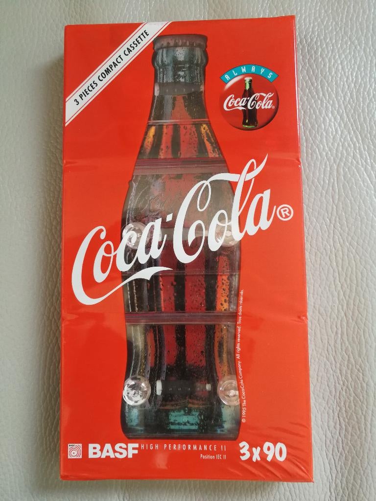 BASF Looney Tunes, Coca Cola en Lion King in blister, Enlèvement ou Envoi, Neuf, dans son emballage, 2 à 25 cassettes audio, Vierge