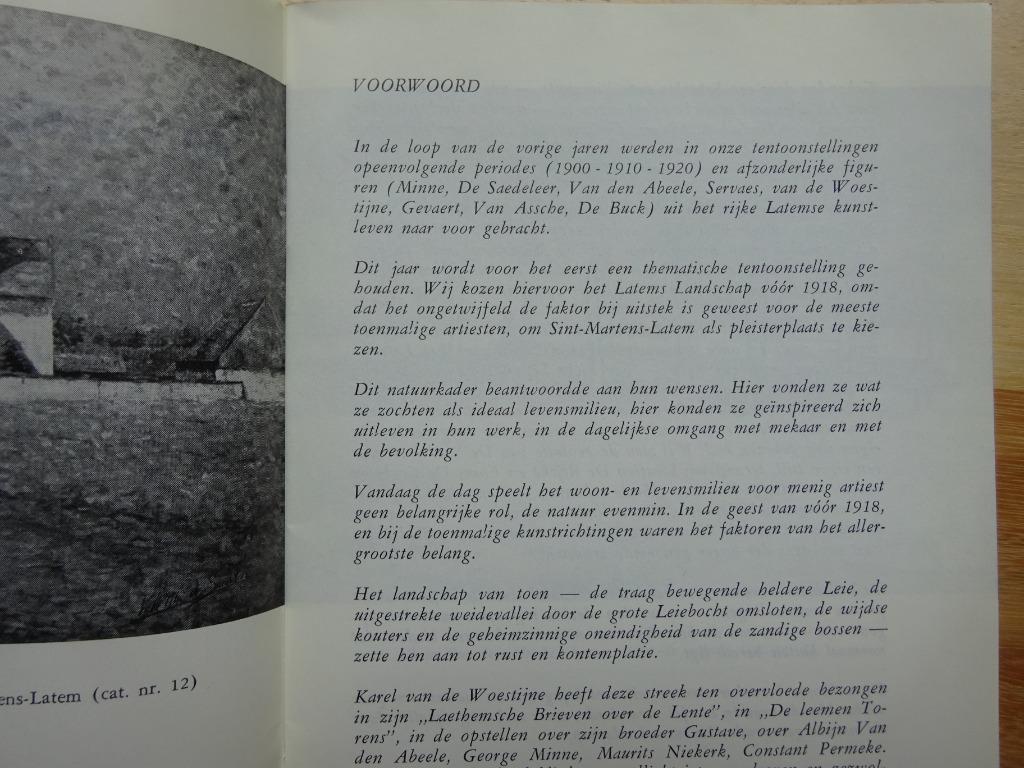 Het Latemse landschap gezien door Latemse schilders, Boeken, Ophalen of Verzenden, Gelezen, Schilder- en Tekenkunst