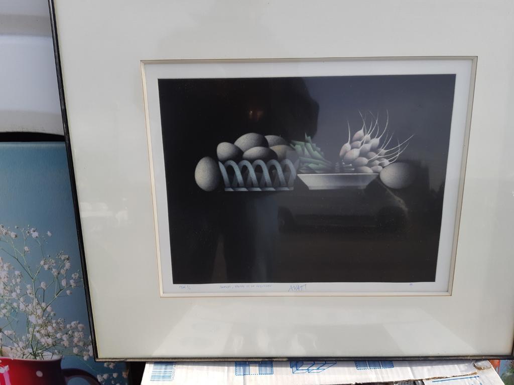 Schilderij  getekend Italiaan  AVATI, Antiek en Kunst, Kunst | Litho's en Zeefdrukken, Ophalen