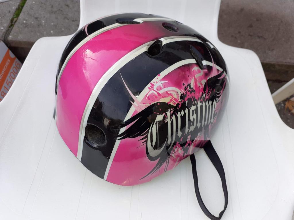 Casque vélo Christine 58 cm, Vélos & Vélomoteurs, Accessoires vélo | Casques de vélo, Enlèvement ou Envoi, Comme neuf, M, Femme
