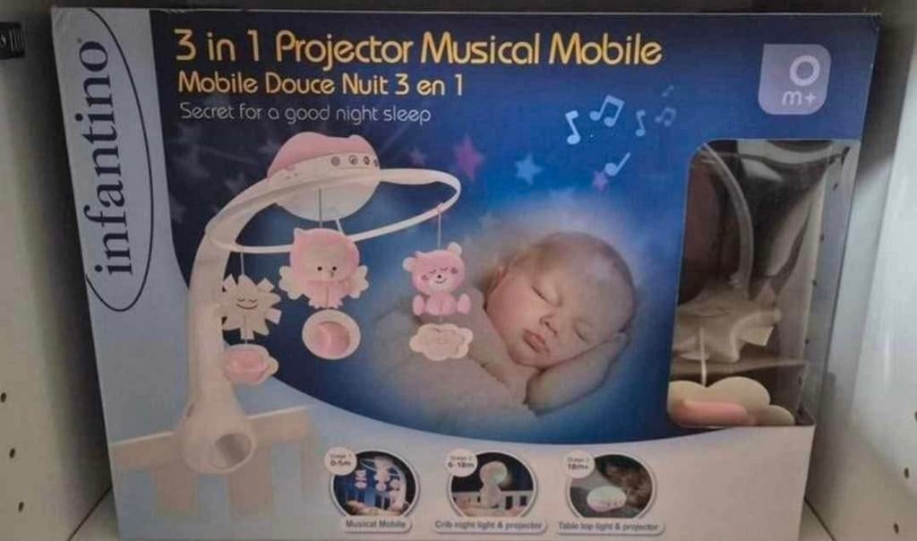 ‼️NIEUW‼️ Muziekmobiel projector, Ophalen of Verzenden, Nieuw