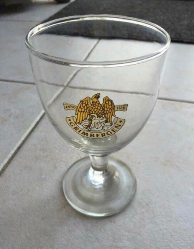 Grimbergen glas, Ophalen of Verzenden, Zo goed als nieuw, Glas of Glazen, Overige merken