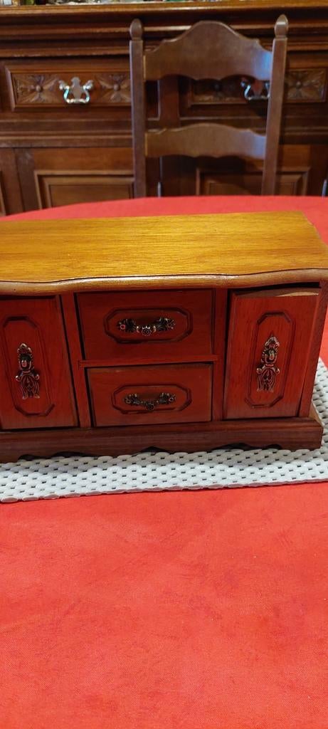 Mini kastje voor verzamelaars br 12,5 cm h 16 cm le 27 cm, Enlèvement ou Envoi, Comme neuf