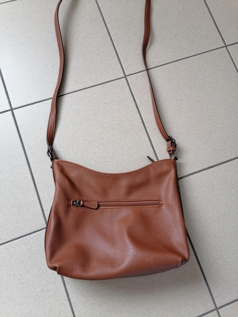 Handtas bruin Laurent David, Handtassen en Accessoires, Ophalen of Verzenden, Gebruikt, Bruin