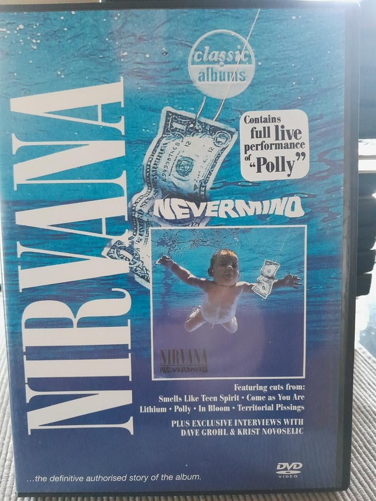 Nirvana , nevermind, Alle leeftijden, Ophalen of Verzenden, Zo goed als nieuw, Documentaire