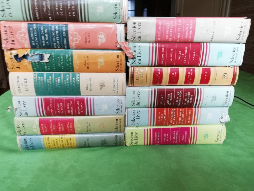 Série de 13 livres Vintage Reader's Digest années 50/60, Ophalen, Gelezen, Divers