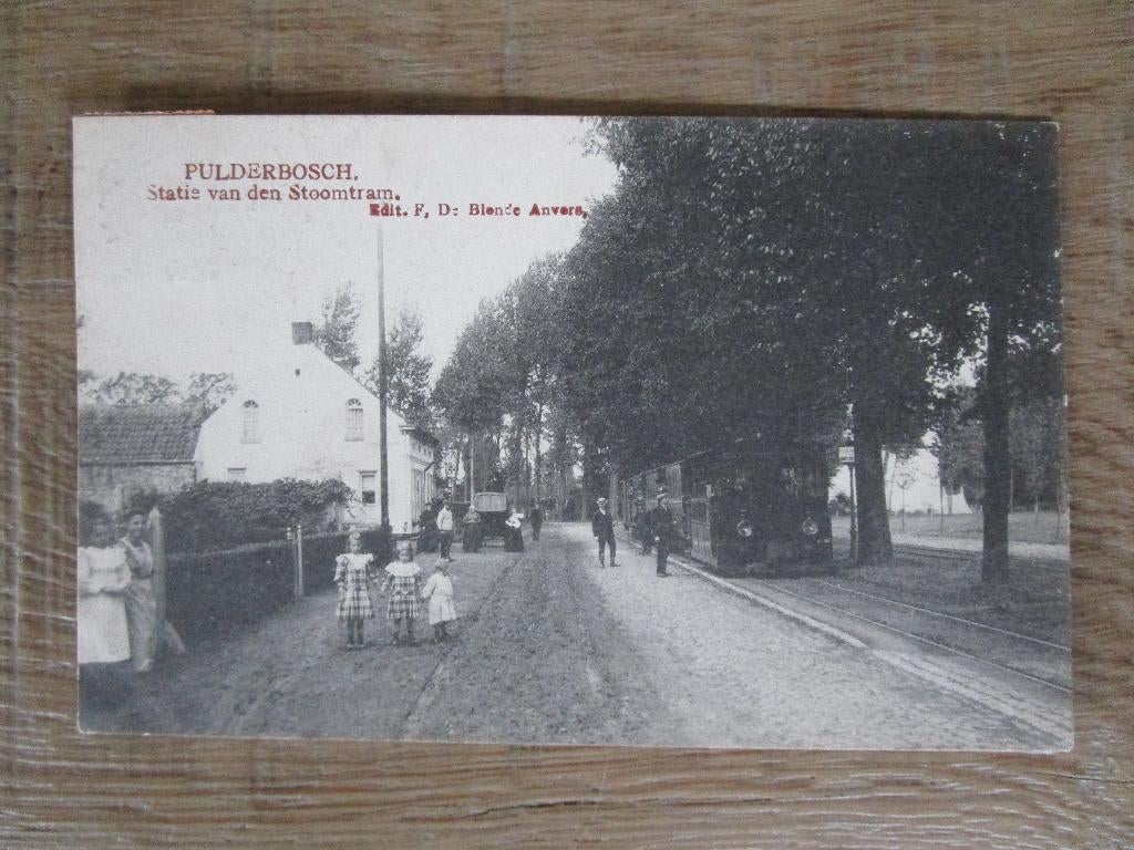 oude postkaarten Pulderbos, Ophalen of Verzenden, 1920 tot 1940, Gelopen, Stad of Dorp