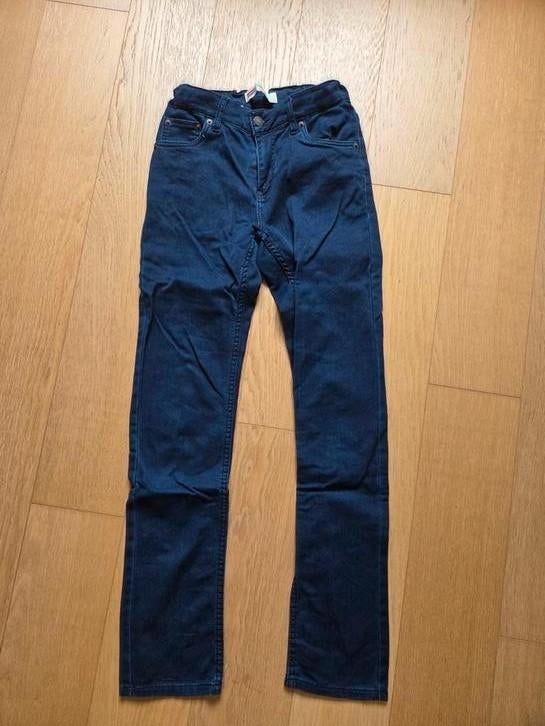 Donkerblauwe jeans levi's 510 maat 14 jaar, Broek, Ophalen of Verzenden, Zo goed als nieuw, Jongen of Meisje