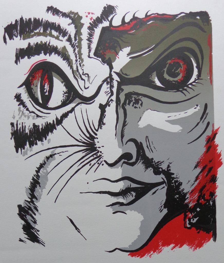 PATRICK VAN CRAENENBROECK / JAN DE LICHTE KLEURLITHO 65x49cm, Ophalen of Verzenden