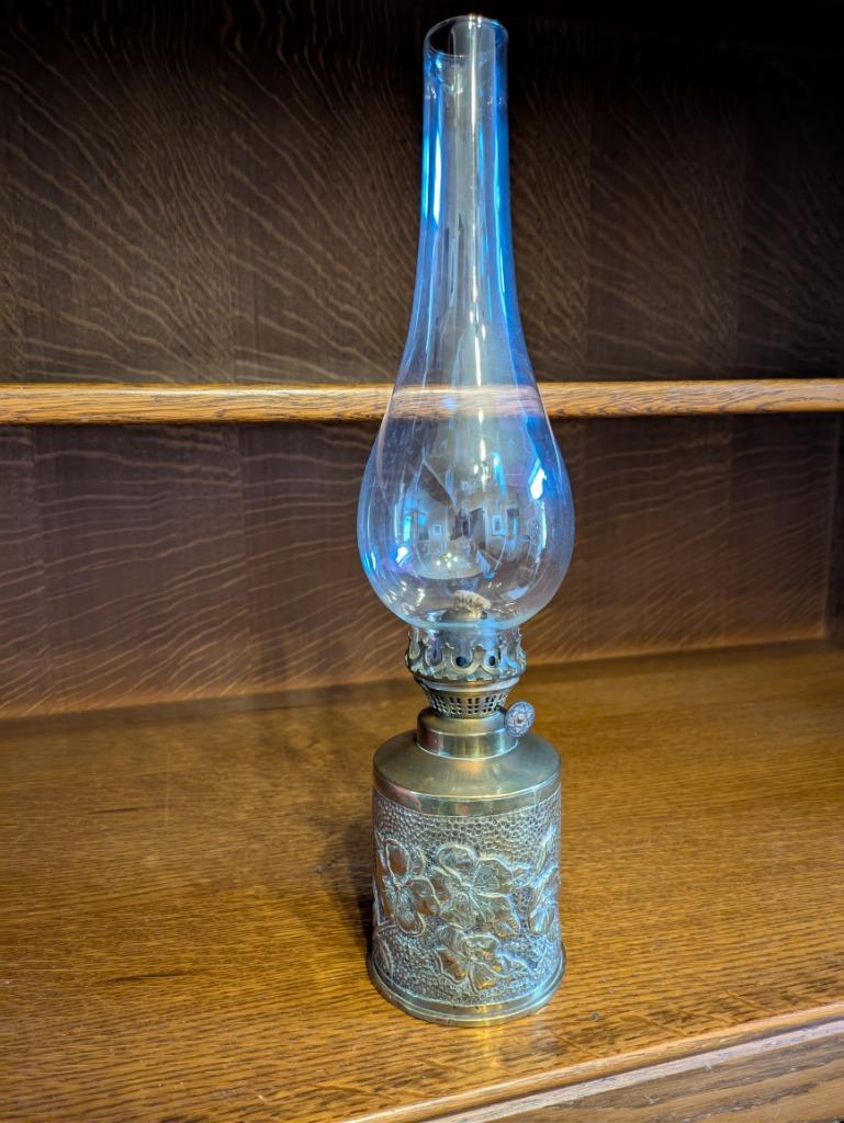 lampe à pétrole début 20ème, Antiek en Kunst, Ophalen