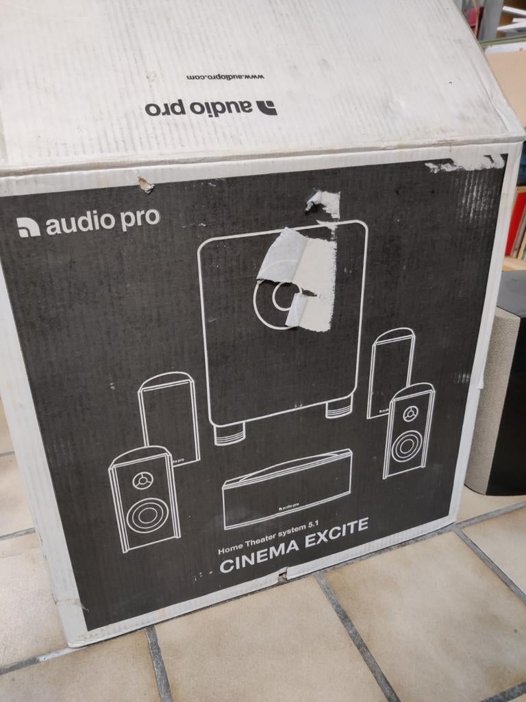 Audio Pro 5.1 luidsprekerset, Ophalen