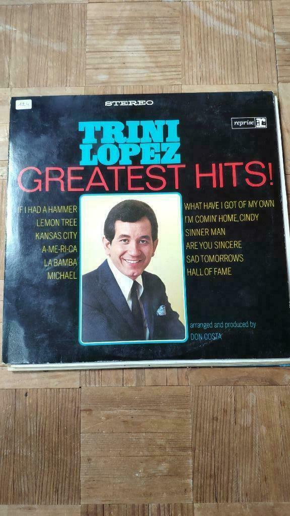 Trini Lopez ‎- Greatest Hits  - reprise records - 1966, Ophalen of Verzenden, 12 inch