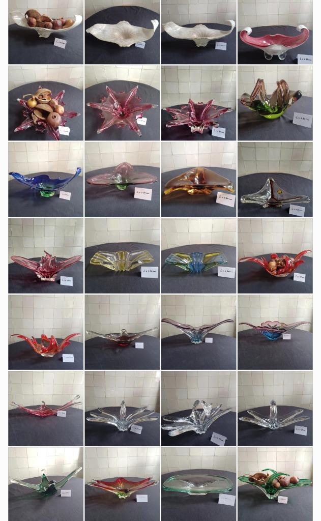 Vintage schaal, Ophalen