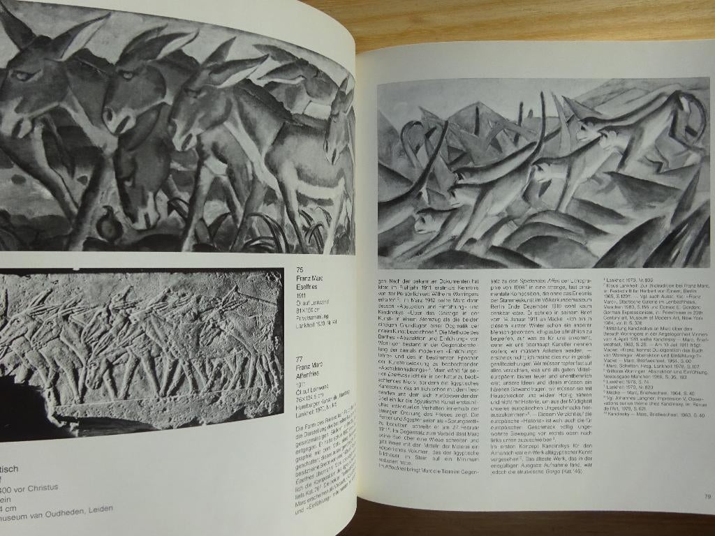 Der Blaue Reiter, 1986 Kunstmuseum Bern, Ophalen of Verzenden, Zo goed als nieuw, Schilder- en Tekenkunst