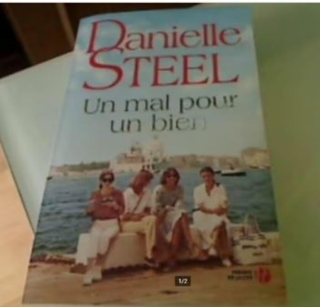 Roman de Danielle Steel "Un mal pour un bien", Enlèvement ou Envoi, Comme neuf, Danielle Steel