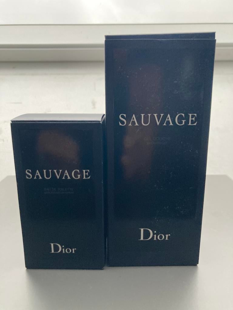 Nieuw dior sauvage 60 ml + douchegel – Topdeal, Ophalen, Nieuw