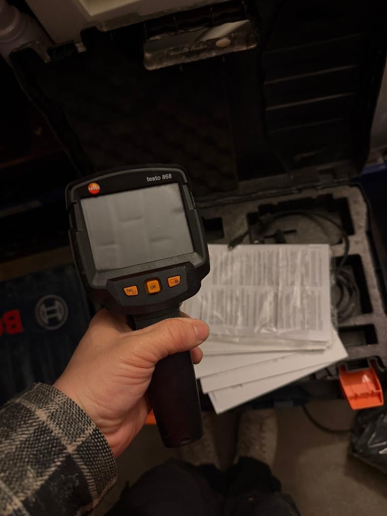 CAMERA THERMIQUE TESTO 868, Articles professionnels, Machines & Construction | Industrie & Technologie, Enlèvement ou Envoi