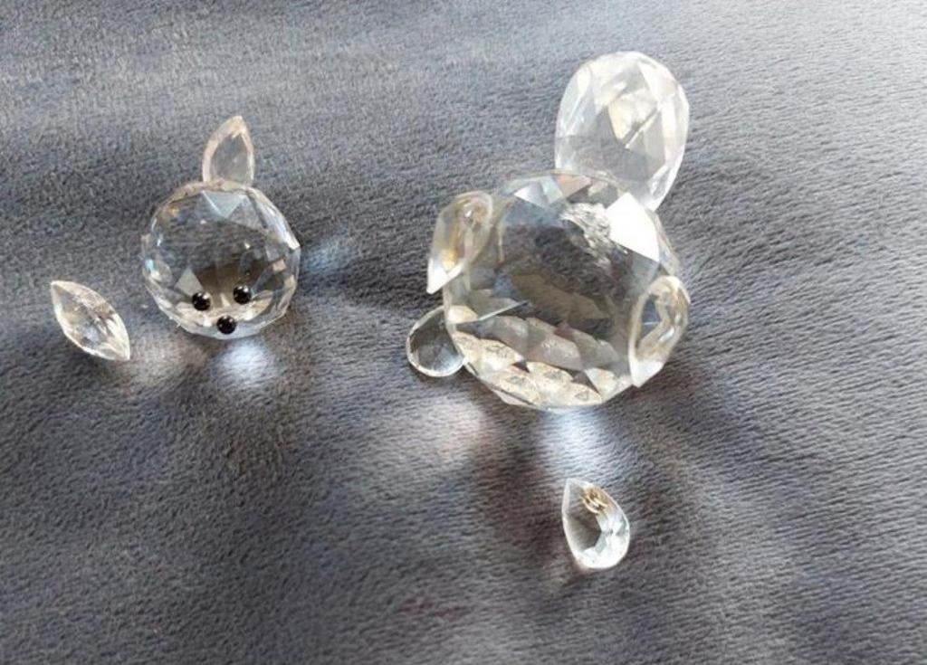Swarovski beertje, Verzamelen, Swarovski, Gebruikt, Ophalen of Verzenden