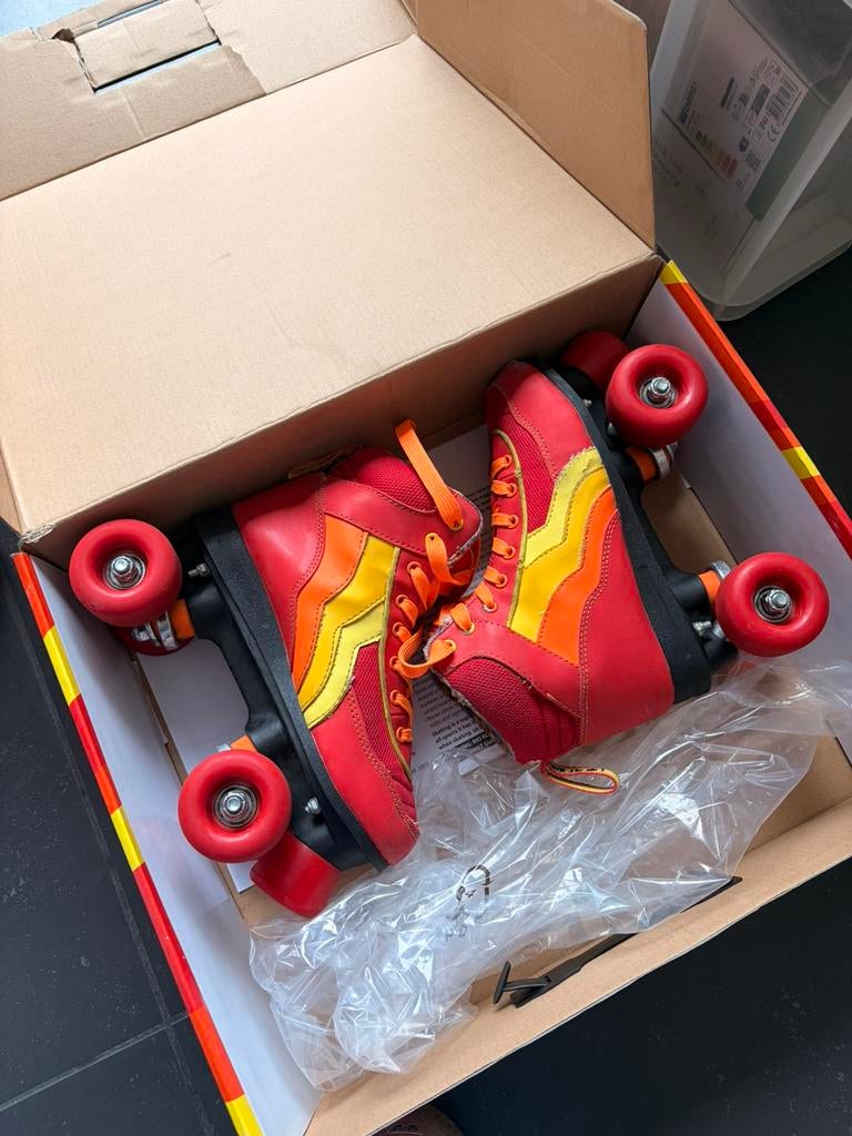 Rio roller rolschaatsen, Ophalen, Gebruikt