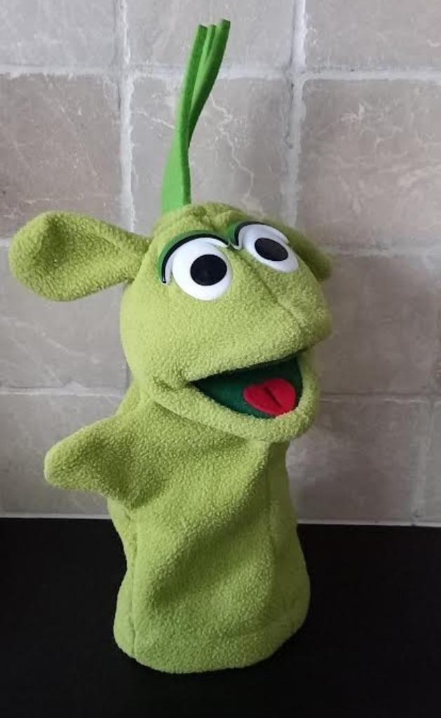 Handpop groen, Ophalen of Verzenden, Zo goed als nieuw