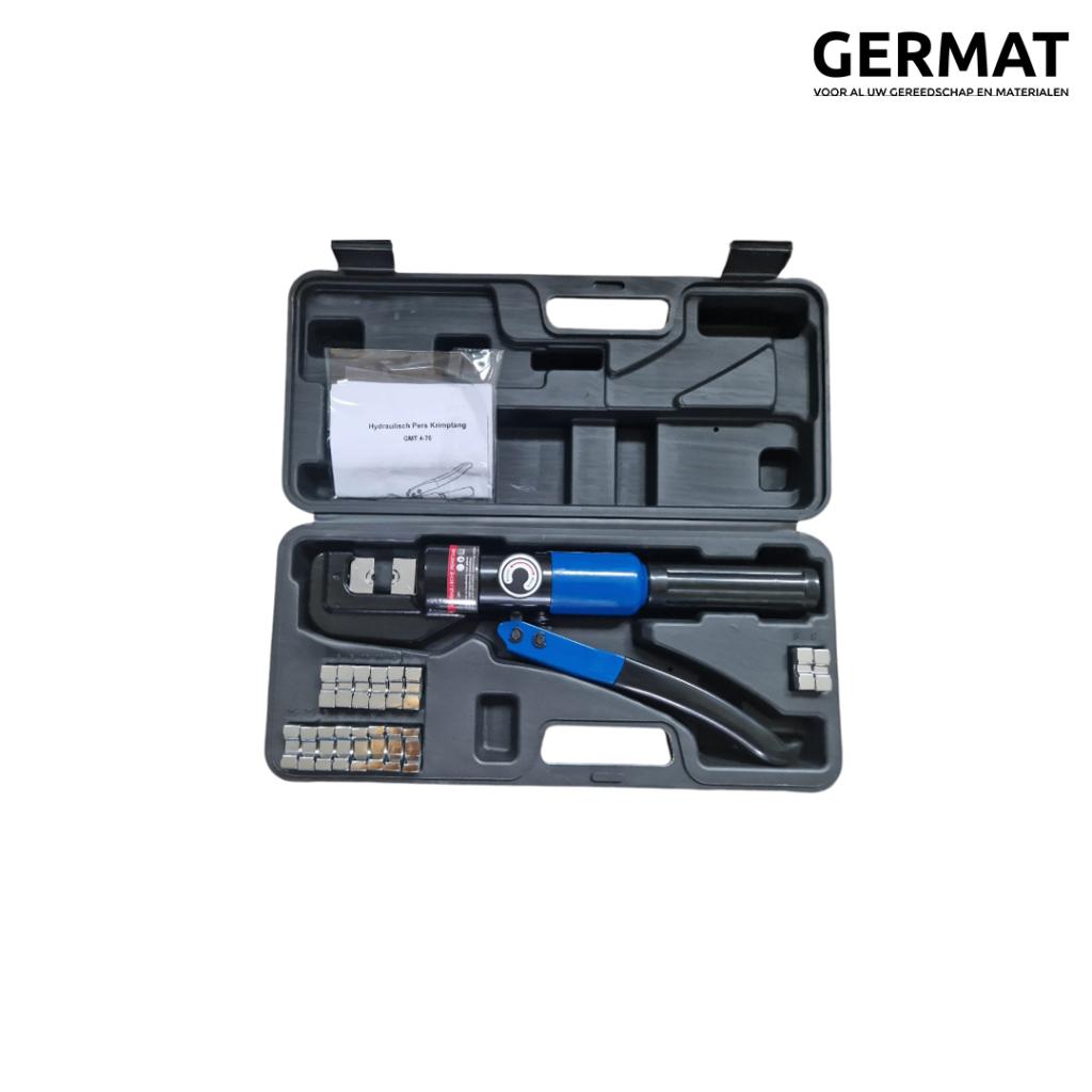 Pince à sertir hydraulique 6 tonnes 4 mm - 70 mm Germat, Enlèvement ou Envoi