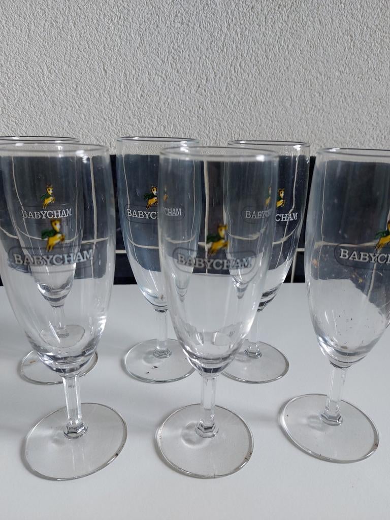 Babycham glazen, Collections, Enlèvement ou Envoi, Comme neuf