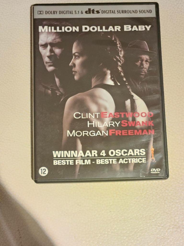 DVD 'Million Dollar Baby', Cd's en Dvd's, Dvd's | Drama, Zo goed als nieuw, Drama, Vanaf 12 jaar, Ophalen of Verzenden
