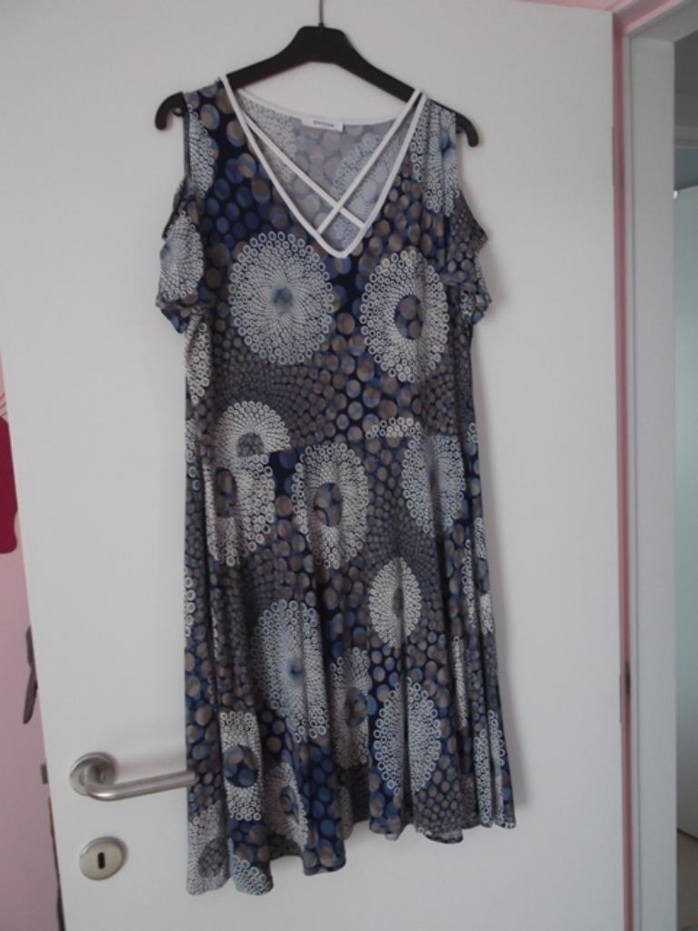 Jurk Paprika M - 46, Kleding | Dames, Jurken, Blauw, Maat 46/48 (XL) of groter, Ophalen of Verzenden, Paprika