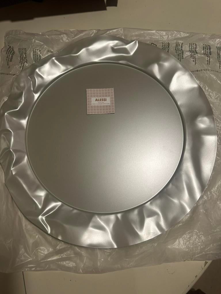 Alessi schotel ( tray)  pale gold, Ophalen, Nieuw