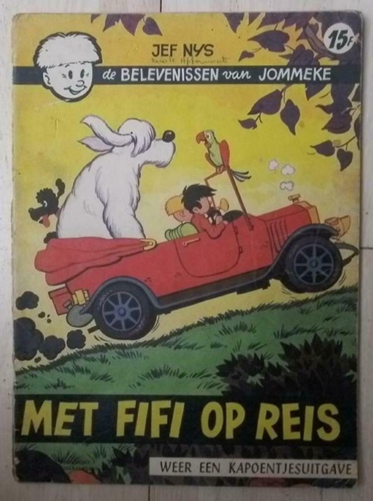 Jommeke - Met Fifi op reis (1964), Boeken, Ophalen of Verzenden