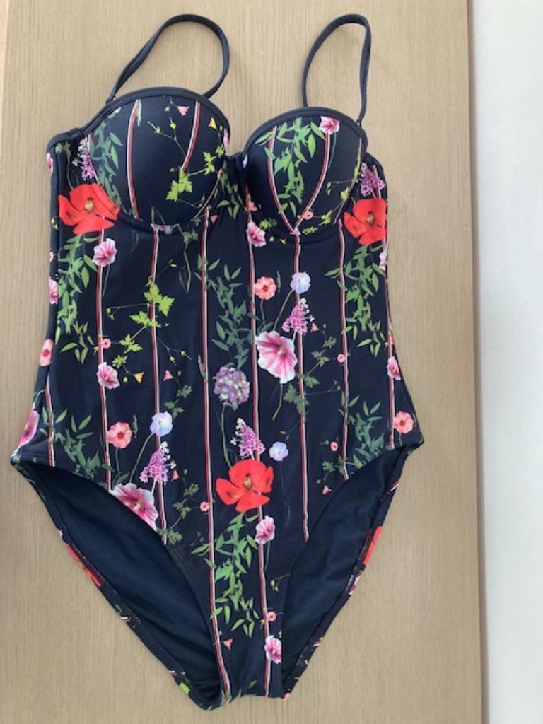 Badpak Ted Baker maat S, Kleding | Dames, Blauw, Badpak, Ophalen of Verzenden, Zo goed als nieuw