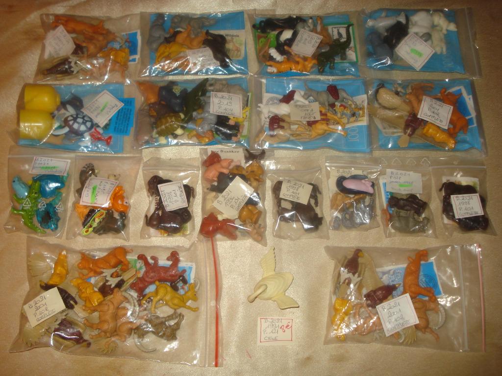 KINDER Lot de 20 Séries Complètes de Figurines Animaux 1990, Enlèvement ou Envoi, Comme neuf, Figurines